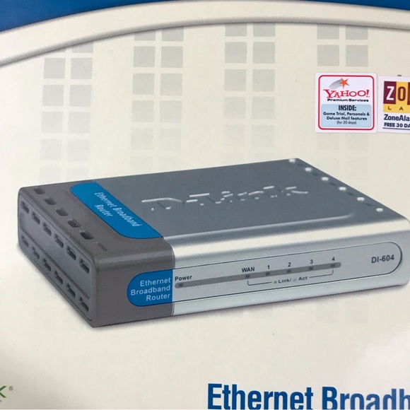 D-Link DI-604 Cable/DSL Wired Ethernet Broadband Router - Picture 11 of 16